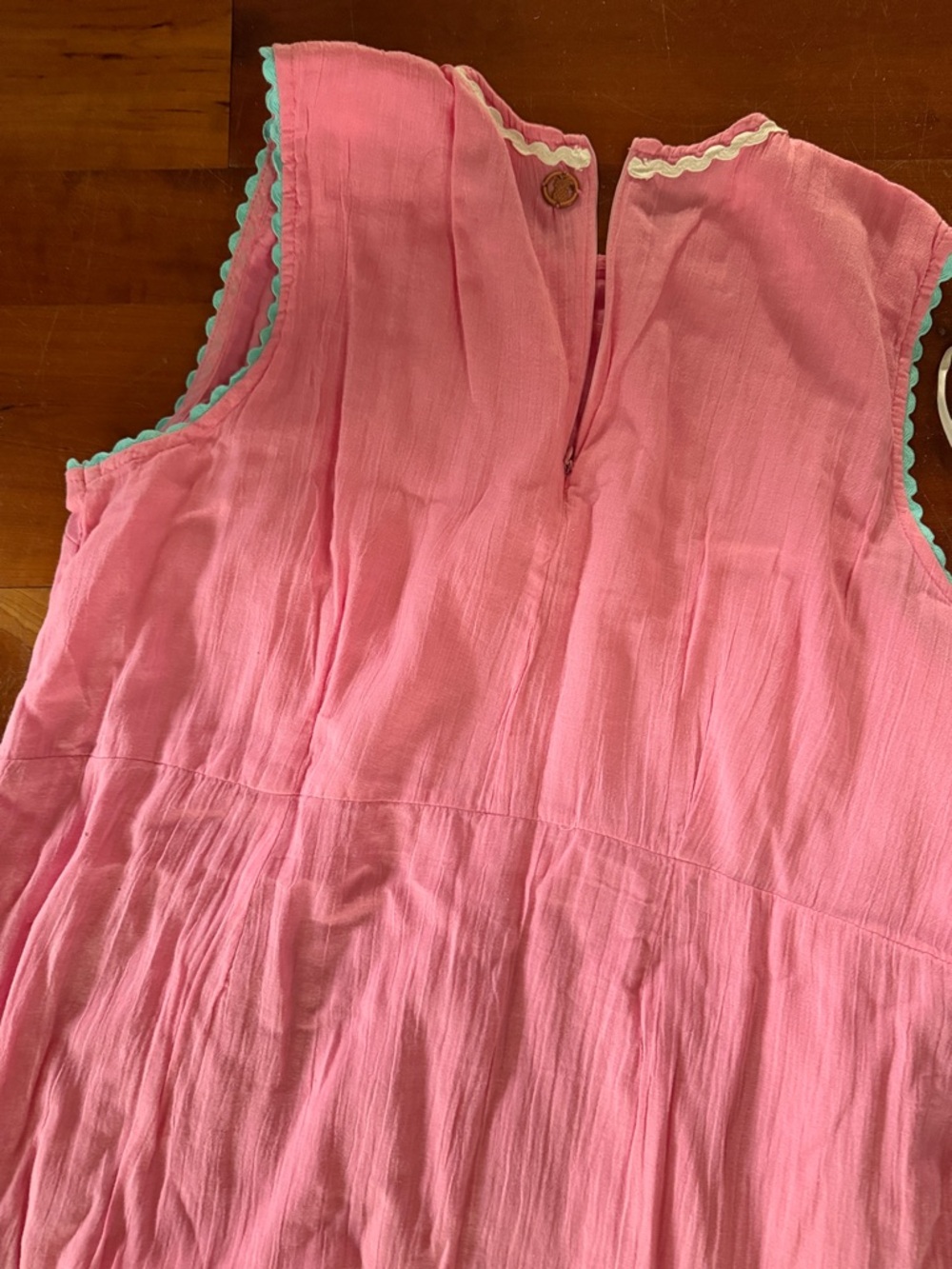 Simply Southern Pink Romantic Cottage Lace Lined Boho Dress.
Medium - Picture 4 of 4